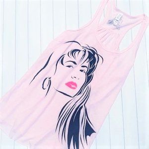 Selena Quintanilla • Pink Tank Top || Small